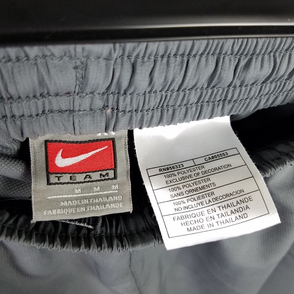 Nike dark heather gray windbreaker pants size med - Picture 2 of 7